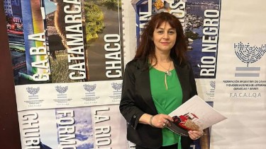 Valeria Lo Cacciato es la candidata a intendenta de Cambia Río Negro. 