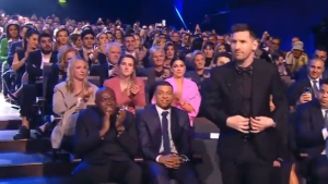 La reacción de Mbappé cuando Messi ganó el Premio The Best y qué dijo tras perderlo