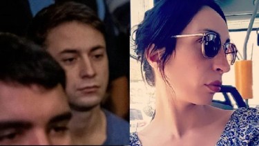 Melisa López Marengo no aseguró ser la novia de Máximo Thomsen, pero sí defendió a los rugbiers con vehemencia.-