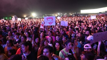 Habrá bandas nacionales en el escenario de la Fiesta de la Confluencia desde el 10 de febrero. Foto: Archivo (Florencia Salto).
