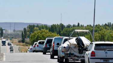 El operativo comenzó cerca del mediodía. Foto Matías Subat