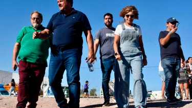 El jefe comunal competirá por un segundo mandato frente a los ocho candidatos. Foto Matías Subat. 