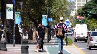 Quienes utilicen estos vehículos deben respetar todas las disposiciones de la ley nacional de tránsito, 24.449. (FOTOS: Matías Subat)
