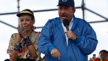 El presidente de Nicaragua, Daniel Ortega, encarceló rivales políticos antes de las elecciones. 