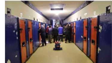 Los rugbiers están presos provisoriamente en un una alcaidía en la que ya habían estado recluidos antes de su traslado al penal de Dolores. Foto NA.