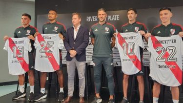 River le dio la bienvenida a sus cuatro refuerzos para la temporada 2023.