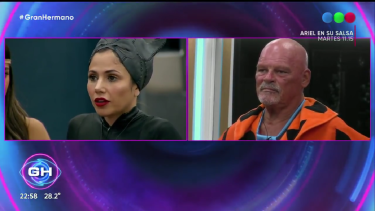 Romina no ocultó su malestar con Alfa en la casa.