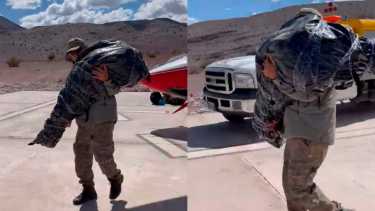 El cuerpo fue recuperado y está siendo analizado por forenses de San Juan para identificar de quién se trataría el cadáver. Foto Gentileza.