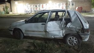 Triple choque en Huergo dejó como saldo conductores con heridas leves