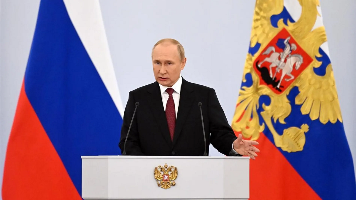 Vladimir Putin ganó las elecciones con el 87,9% de los votos 
