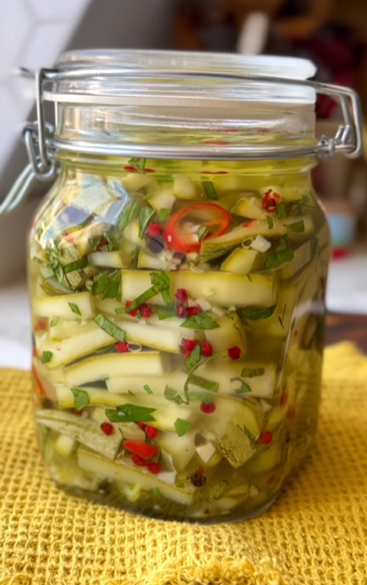Y para el picoteo… zucchini en escabeche Diario Río Negro