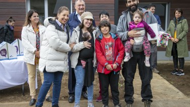 La gobernadora encabezó el acto de entrega. Foto: gentileza