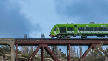 La formación había descarrilado el sábado pasado tras chocar con un toro. Foto: Archivo. 