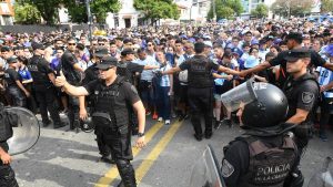 La preocupación de las Fuerzas de Seguridad por la fiesta de la Selección argentina