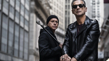 Martin Gorey Dave Gahan, los Depeche Mode reducidos a un inesperado formato de dúo, tras la muerte de Andrew Fletcher, en mayo pasado.