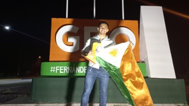 Axel Cordóba es el fundador de Hydroplus. Foto: Gentileza.