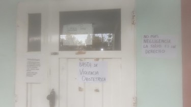 Reclaman que se construya un hospital para el lugar. Foto: Gentileza Asamblea Ni Una Menos Cipolletti.