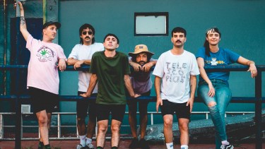 Los Invencibles, de derecha a izquierda, Arturo Martin, Leonardo Gudiño, Mariano Di Césare,  Pablo di Nardo, Nicolás Voloschin y Lucila Pivetta. Foto Archivo.