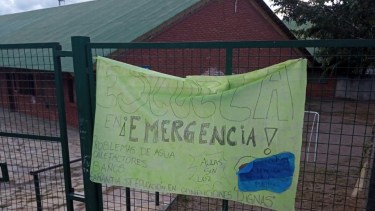 Desde el Consejo Escolar aseguran que se fumigó la escuela 185 el mismo jueves, pero aclararon que sacaron "gran cantidad de mugre" del colegio. Foto: gentileza 
