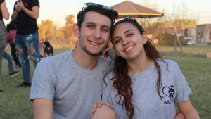 Despidieron los restos del policía que murió en un accidente en Huergo