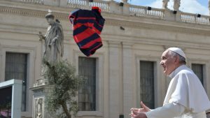 Diez años del Papa Francisco: el homenaje que le prepara San Lorenzo a su mayor fanático