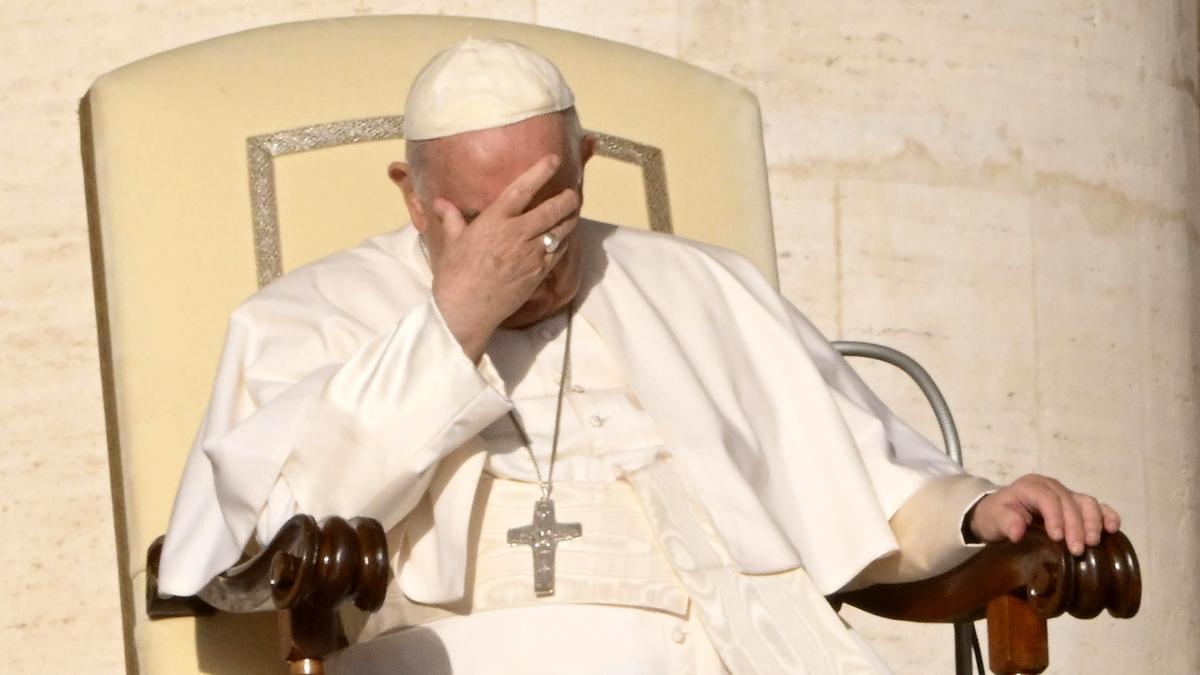 El papa Francisco sintió un malestar respiratorio en los últimos días.