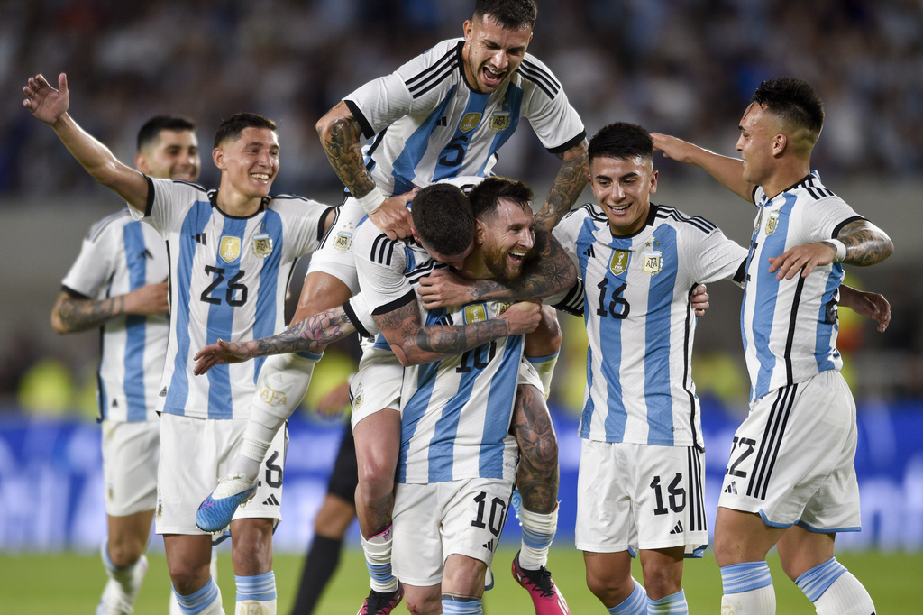 Argentina debe definir sus rivales para los amistosos de junio. (AP Foto/Gustavo Garello)