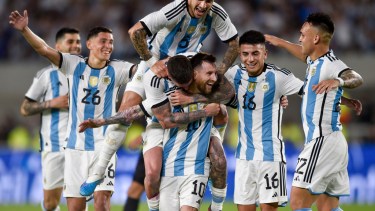 Argentina debe definir sus rivales para los amistosos de junio. (AP Foto/Gustavo Garello)