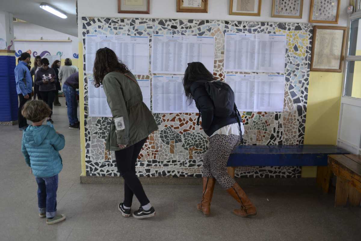 En Bariloche hay 315 mesas habilitadas para votar a las próximas autoridades provinciales. Foto: Archivo