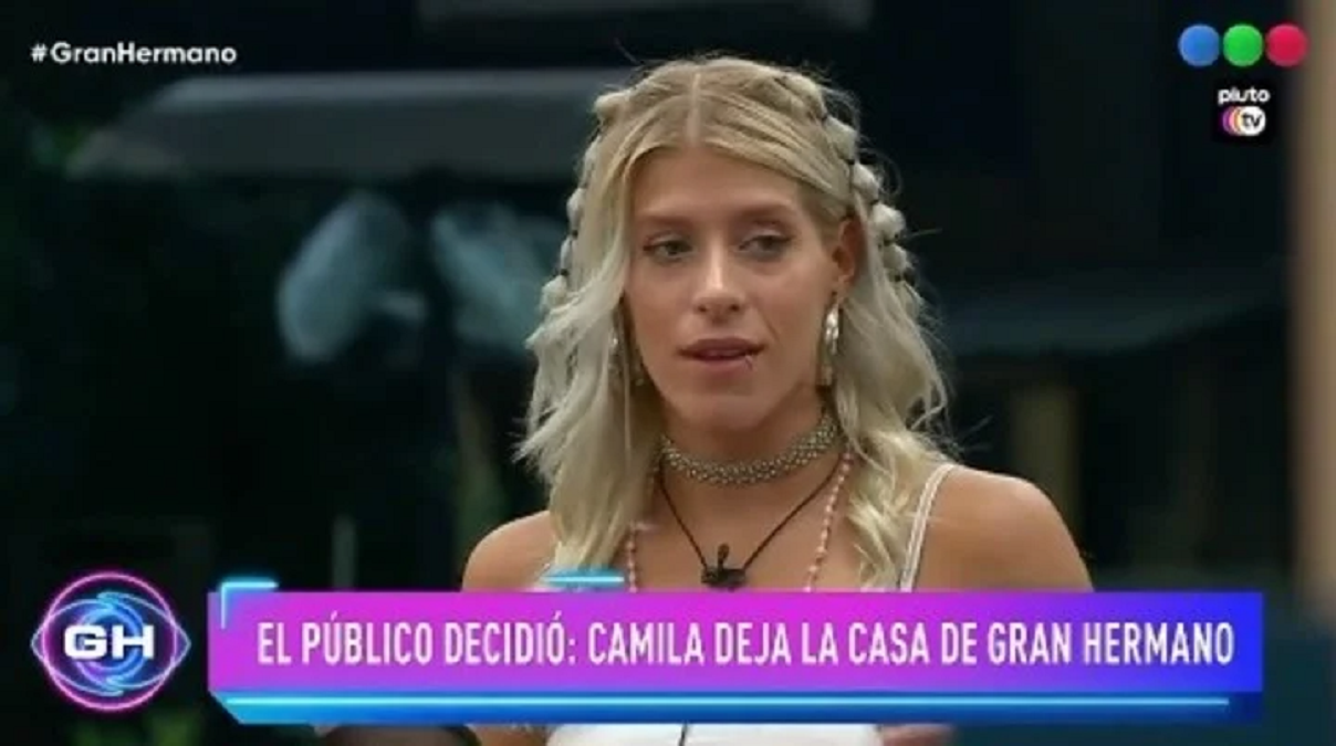 Camila, la última eliminada de Gran Hermano 2022.  