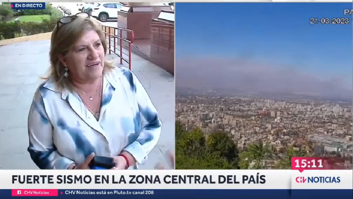 Polémicas declaraciones de una legisladora chilena sobre el temblor: "Estuvo rico". 
