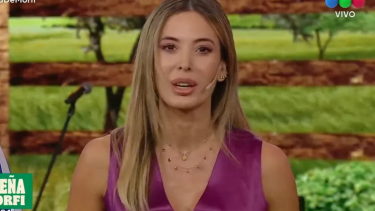 Jésica Cirio, conductora de La Peña de Morfi, habló de Jey Mammon.  