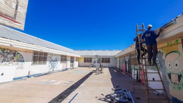 Se hizo instalación eléctrica y la red de gas. (Foto: gentileza)