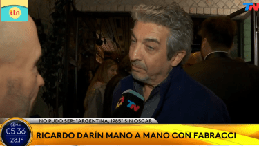 Ricardo Darín habló luego de la entrega de los Oscar 2023. 