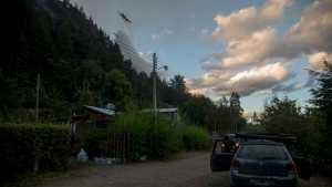 Brigadistas de El Bolsón se preparan para combatir el incendio durante la noche: «Tenemos el antecedente de Las Golondrinas»