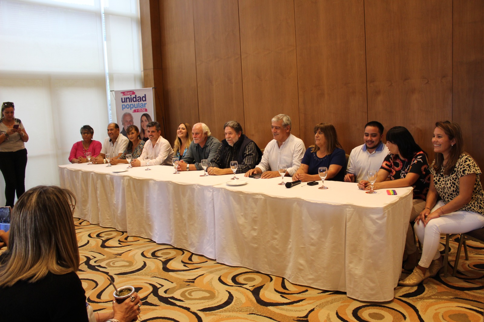 Los candidatos de Unidad Popular en Río Negro y Neuquén tuvieron un encuentro programático en Cipolletti, al que asistió Claudio Lozano.