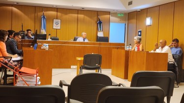 El juez Sánchez Freytes condujo la audiencia de control de acusación, que se dividió en 14 jornadas.