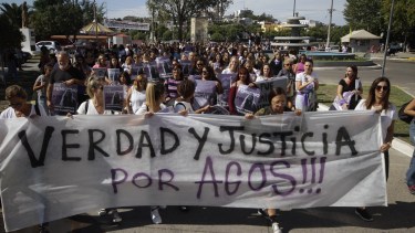 8M en Viedma: el pedido de justicia por Agostina Jalabert