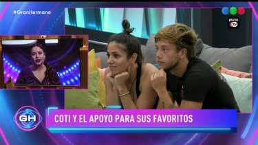 El mensaje de Coti movilizó a la casa.