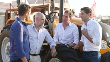 Larreta estuvo en la ExpoAgro en San Nicolás. (Foto: @horaciorlarreta)