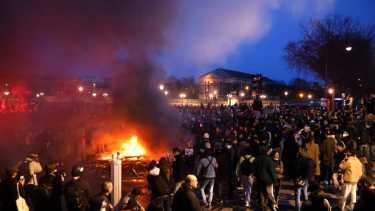 El país europeo lleva más de dos meses con masivas huelgas. Fotos AP