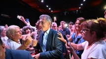 Imagen de Macri reapareció en Rosario y volvió a evitar definir si será candidato
