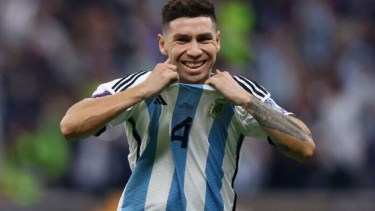 El futbolista Gonzalo Montiel fue denunciado por abuso sexual tras el mundial de Qatar. 