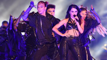 Lali Espósito y un imponente show en Vélez Sarsfield. Foto: Télam 