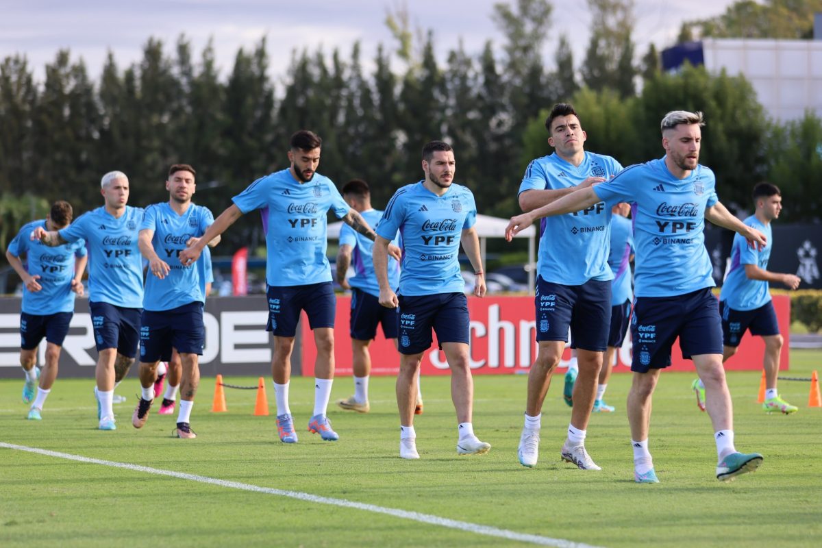 La Selección enfrentará a Curazao el martes en Santiago Del Estero. (Foto: @Argentina)
