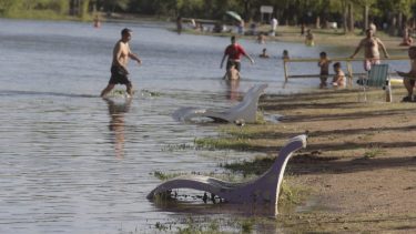 Por la mayor erogación en el río Limay, los guardavidas de Neuquén duplicaron su trabajo
