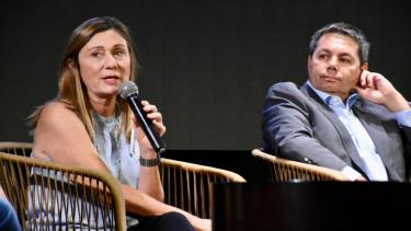 La referente señaló la importancia de extender los plazos del Plan Gas. Foto: Matías Subat. 