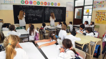 Imagen de Ola de calor: una escuela pide que los alumnos vayan en malla para ser mojados en los recreos