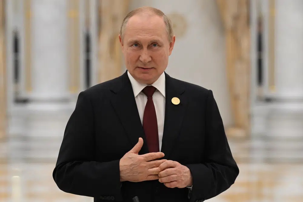 El presidente de Rusia Vladimir Putin denunció que intentaron asesinarlo con drones. 