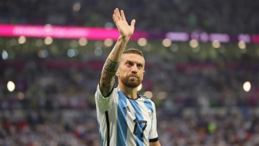 El Papu no podrá estar presente en los amistosos de la Selección la próxima semana.